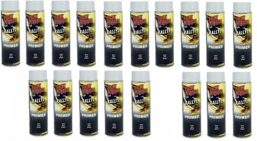 18 x  500ml Motip-Dupli Grundierungsspray grau Fast Finish 292811